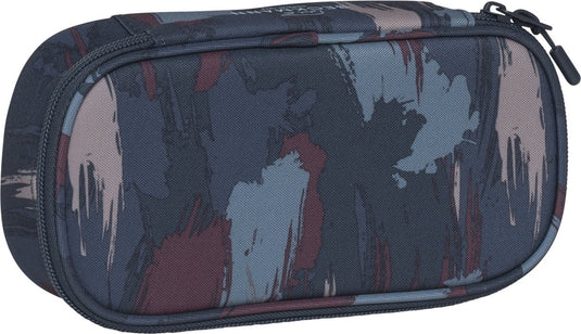 Beckmann etui - sport junior - ovaal - leeg - blue brush - be-231195a