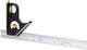 Stanley 0-46-151 serie - universele hoekmeter - 300mm - libella - gietijzeren behuizing