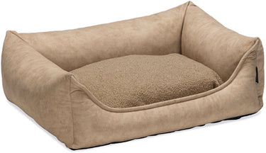 Beeztees lua - orthopedische hondenmand - beige - 70x50x21,5 cm