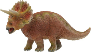 Bullyland 61446 – speelfiguur triceratops medium museum lijn – ca. 16,7cm – levensecht en detailrijk vormgegeven – ideaal als educatief speelfiguur, decoratie of klein cadeautje voor kinderen vanaf 3 jaar