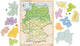 Goki houten lagenpuzzel duitsland, 98st.