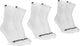 Gripgrab - lightweight sl 3pack performance zomer fietssokken 3 paar coolmax wielersport sokken regular cut - wit - unisex - maat s (38-41)