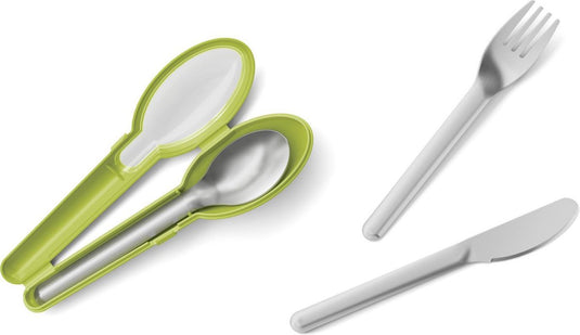Tefal masterseal to go bestekset - compact - voor onderweg - inclusief opbergdoosje