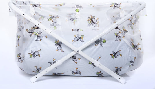 Bibabad opvouwbaar badje wit 70-90 cm