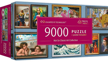Trefl puzzel kunstcollectie - not so classic art collection 9000 stukjes fsc.