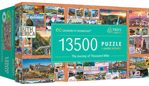 Trefl puzzel the journey of thousand miles fsc mix 70% - 13500 stukjes.
