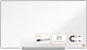 Nobo impression pro widescreen magnetisch whiteboard emaille met accessoire houder - 710x400mm - wit