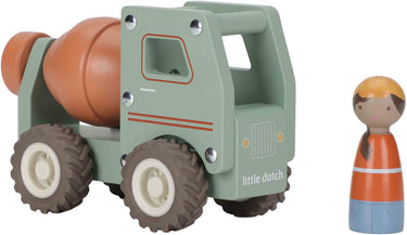 Little dutch houten betonwagen fsc