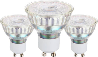 Eglo led lamp set 3 stuks - gu10 - ø 5 cm - helder - 3000k