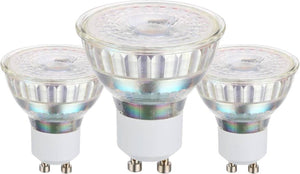 Eglo led lamp set 3 stuks - gu10 - ø 5 cm - helder - 3000k