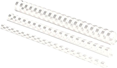 Fellowes bindruggen 25 mm wit, 50 stuks
