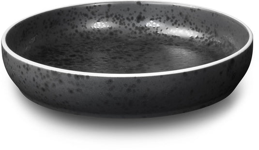 Medard de noblat - aster granite - diep bord 22 cm - 6 delig - stoneware