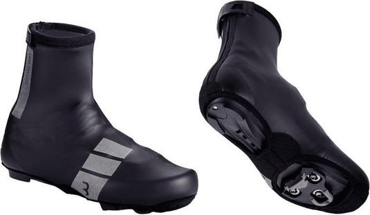 Bbb cycling hardwear fiets overschoenen wielrennen - overschoenen mountainbike - wind- en waterafstotend - zwart - maat 43 44 bws-04