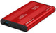 Qoltec serie - aluminium behuizing - 2.5'' sata3 hdd ssd - usb 3.0 - rood
