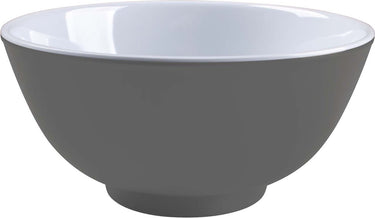 Bo-camp - kom - two-tone - melamine - 4 stuks - grijs