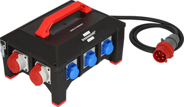 Brennenstuhl bsv 5-32a, basis, universeel, kunststof, rubber, zwart, zwart, 9 ac-uitgang(en)