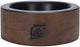 Menno's dierenwereld designed by lotte milani voerbak hond - drinkbak eetbak hond - hondenvoerbak - hout rvs - zwart - 800 ml