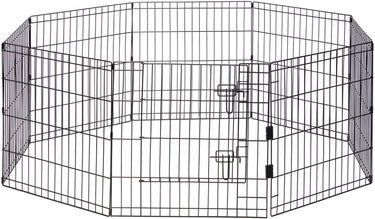 Beeztees puppyren ted - premium - met deur - 8 stuks - paneel 60x60 cm voor binnen en buiten