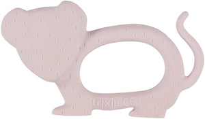 Trixie natuurlijk rubber grijpspeeltje - mrs. mouse