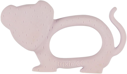 Trixie natuurlijk rubber grijpspeeltje - mrs. mouse