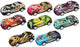 Lobbes speelgoed bv raceauto backflip pull back set - 3st.
