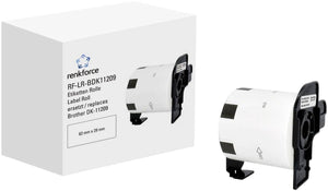 Renkforce rf-6027500, wit, zelfklevend printerlabel, doorlopend etiket, rol, papier, direct thermisch
