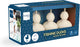 Scratch set van 3 kermiseendjes - glow in the dark - met 1 hengel - 3 jaar