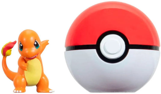 Jazwares pokémon clip'n'go poké balls charmander