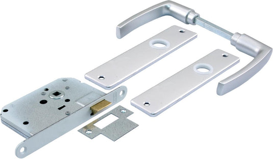 Starx loopslot met beslag - wit aluminium
