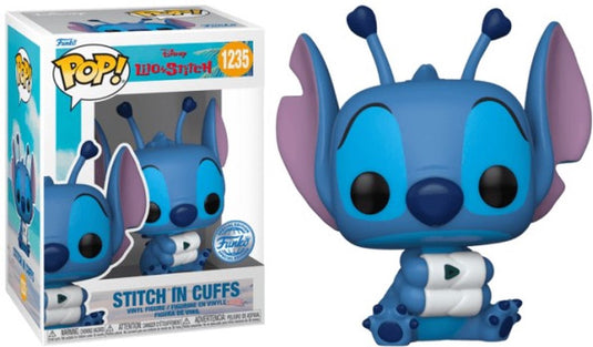 Funko lilo stitch stitch in cuffs vinylfiguur 1235 unisex pop! - neutraal - standard