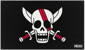 One piece red hair pirates unisex vlag - meerkleurig - standard