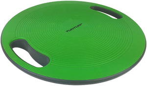 Tunturi balans bord - balance board - met handgrepen - groen zwart - incl. gratis fitness app