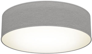 Briloner b.k.licht - plafondlamp - ø38cm - taupe - excl. 2x e27 lichtbronnen