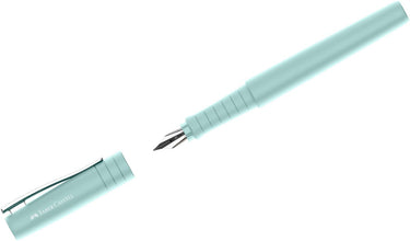 Faber-castell vulpen - poly pen - penpunt b - caribic blue - fc-241010