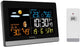 Nextime weerstation technoline ws 6455 144x96x38mm zwart zilver lcd display