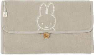 Jollein x nijntje verschoningsmat badstof miffy - olive green