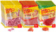 Look-o-look look o look combidoos - snoep - mix van zure streken aardbei, snoepveters aardbei dynamietstaafjes aardbei - 1x15st