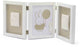 Dooky x nijntje triple frame large - 2d baby hand- voetafdruk lijstje – persoonlijk kraamcadeau