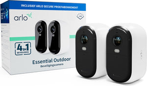 Arlo essential hd draadloze beveiligingscamera voor buiten - 2 ip-camera's