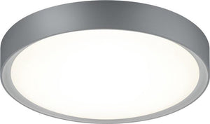 Trio clarimo - plafondlamp - titanium - incl. 1x smd 18 w -