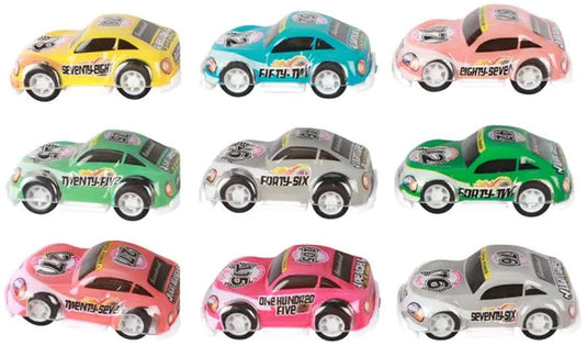 Turbo racers mini rally pull-backauto's, 9st.
