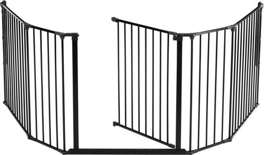 Babydan flex xl - traphekje - veiligheidshekje - haardhekje- 90 t m 278 cm - schroefbevestiging - zwart