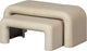 Woood stani salontafels - naturel - set van 2