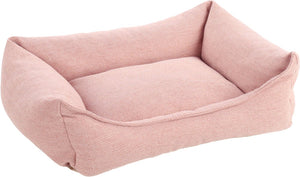 Flamingo orthopedische hondenmand – orthopedisch hondenbed – premium line – pure luxe hondenbed 65 x 50 x 20 cm – extra memory foam voor maximaal comfort – baldar mand roze