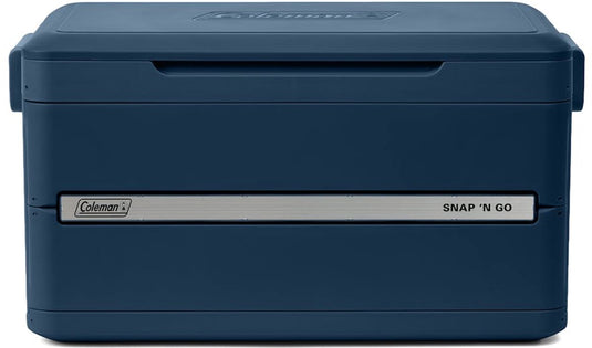 Coleman snap ‘n go blue sapphire 45qt inklapbare koelbox – 42 liter koelbox - antibacterieel - blauw