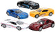 Johntoy super cars 5 stuks die cast auto's in doos