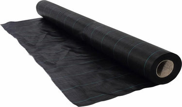 Nature - gronddoek - 2,1 x 25m - 100 g m² - zwart - anti-worteldoek