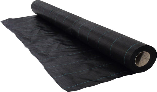 Nature - gronddoek - 2,1 x 50m - 100 g m² - zwart - anti-worteldoek
