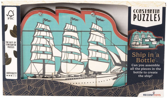Recent toys ship in a bottle - constantin