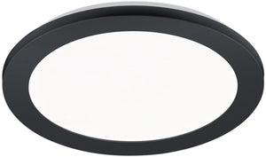 Rl live your light reality camillus - plafondlamp - zwart mat - incl. 1x smd 13 w - zwenkbaar